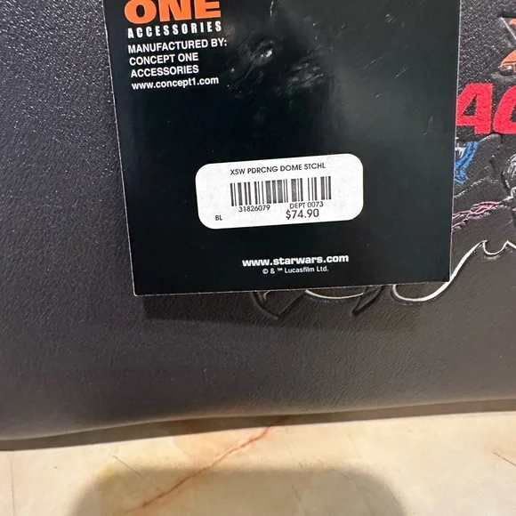 Multicolor Racing StarWars Themed bag NWT
